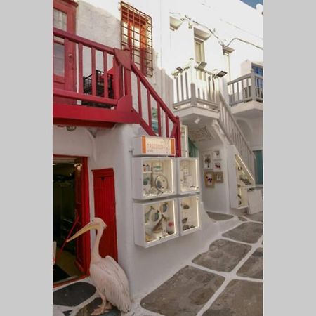 Traditional Myconian Studio In The Heart Of Chora Mykonos Town Eksteriør bilde