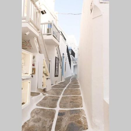Traditional Myconian Studio In The Heart Of Chora Mykonos Town Eksteriør bilde