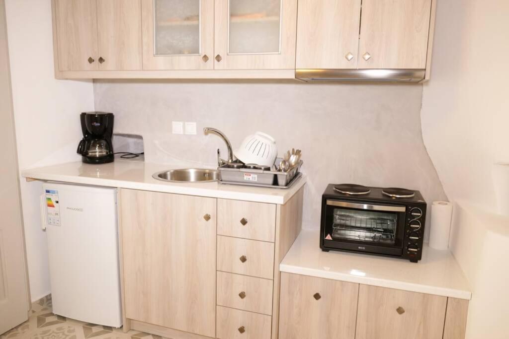 Traditional Myconian Studio In The Heart Of Chora Mykonos Town Eksteriør bilde