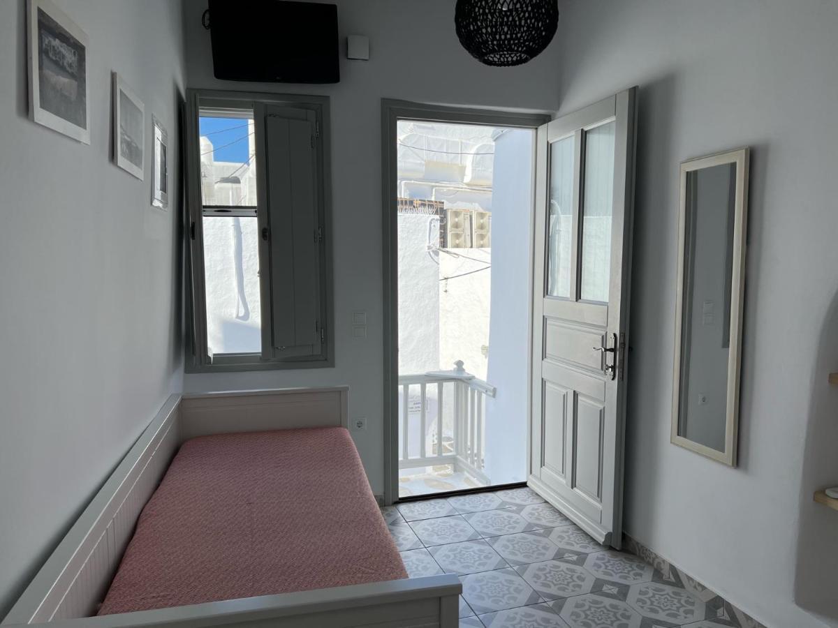 Traditional Myconian Studio In The Heart Of Chora Mykonos Town Eksteriør bilde